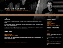 Tablet Screenshot of joolshamilton.com